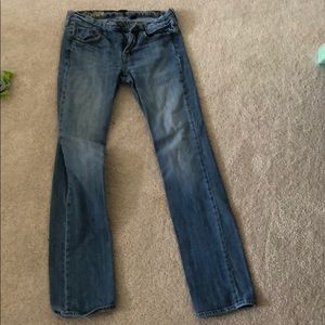 Jcrew size 27 matchstick bootcut jeans